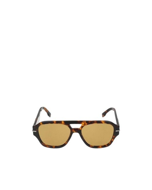 Fendi Metallic Eyewear Aviator Frame Sunglasses for men