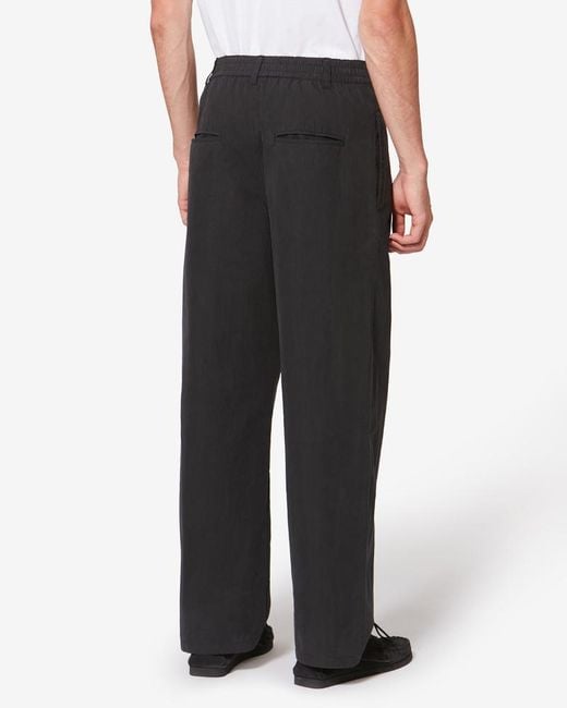 Isabel Marant Black Yostin Pants for men