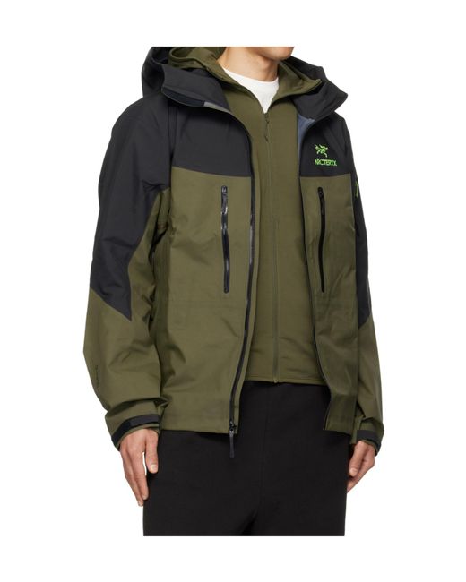 Arc'teryx Green Alpha Sv Jacket for men