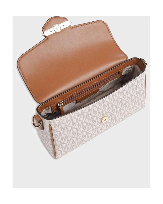 Michael Kors Women's White Logo Shoulder Bag shoulder bags