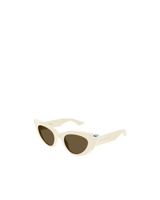 McQueen Multicolor Eyewear Cat-Eye Frame Sunglasses