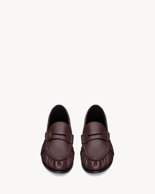 Saint Laurent Brown Le Loafer Loafers for men