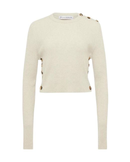 J.W. Anderson Natural Long-Sleeved Sweater