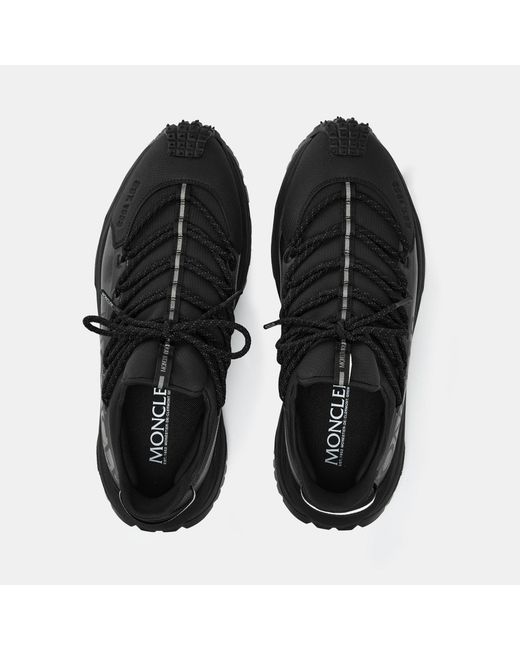Moncler Black Low-Top Sneakers for men