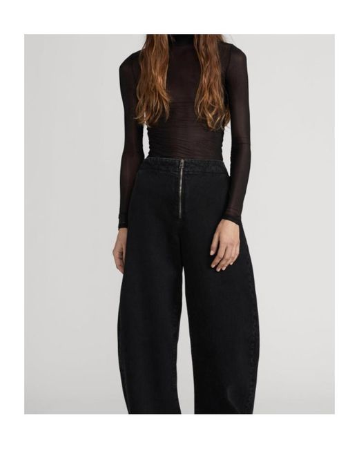 FRAME Gray Semi-Transparent Cover-Up