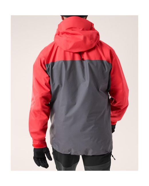 Arc'teryx Red Alpha Jacket for men