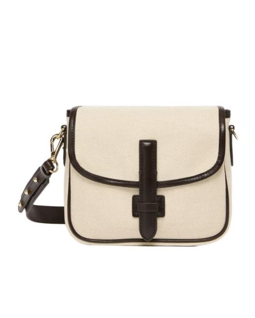 Weekend by Maxmara Natural Flap Shoulder Bag