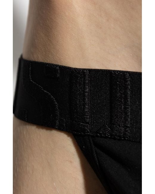 DSquared² Black Elastic Waist Underwear for men