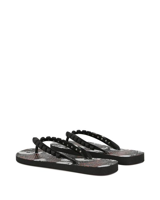 Philipp Plein Multicolor Pattern Printed Sandals for men