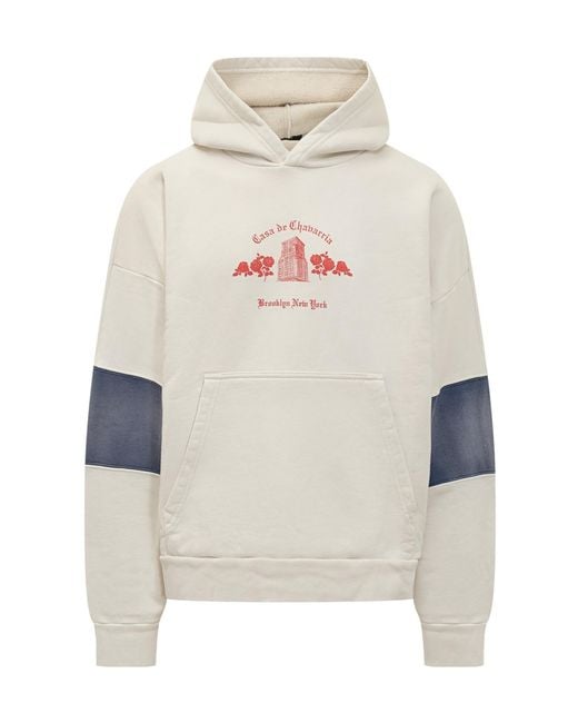 Willy Chavarria White Casa Chavarria Hoodie for men