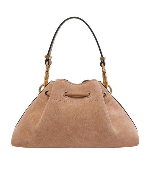 Jimmy Choo Natural Chinch Small Handbag