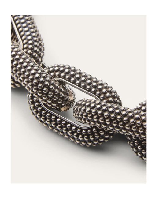 Loro Piana White Bubble Chain Bracelet
