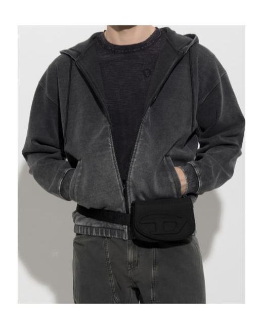 DIESEL Gray Hermy-Zip Jacket for men