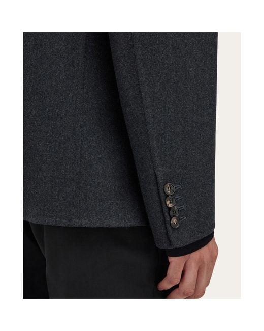 Ferragamo Blue Single Breasted Blazer for men