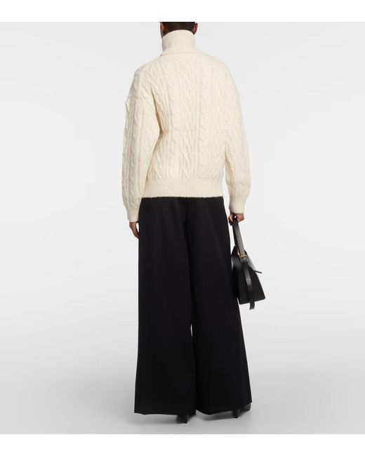 Nili Lotan White Turtleneck Sweater