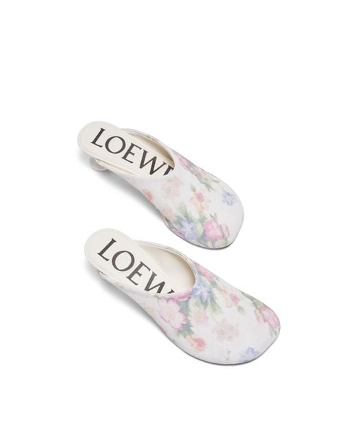 Loewe White Toy Mule