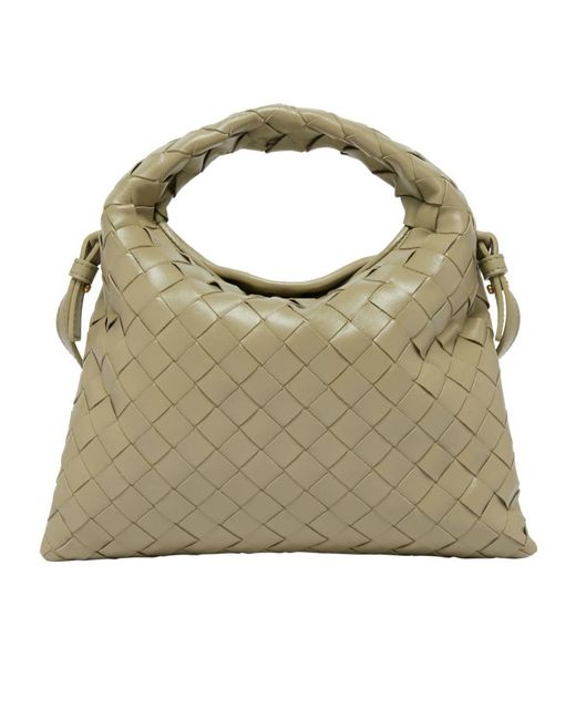 Bottega Veneta Metallic Mini Knitted Shoulder Bag