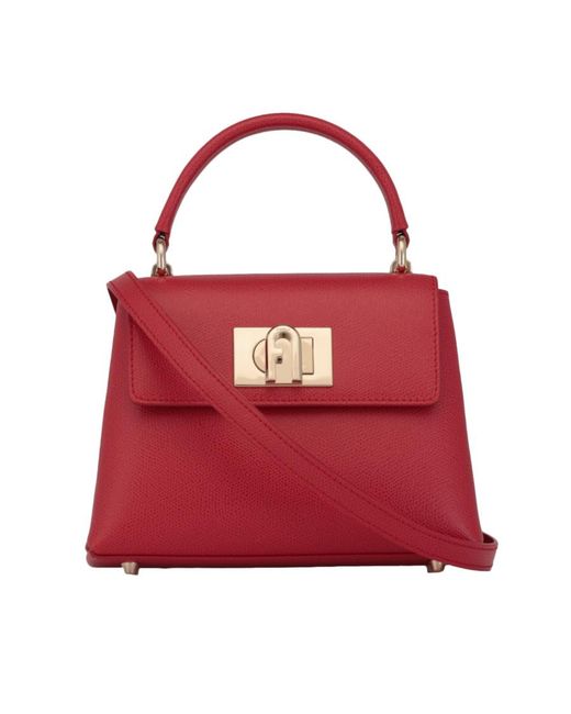 Furla Natural Grain Handbag