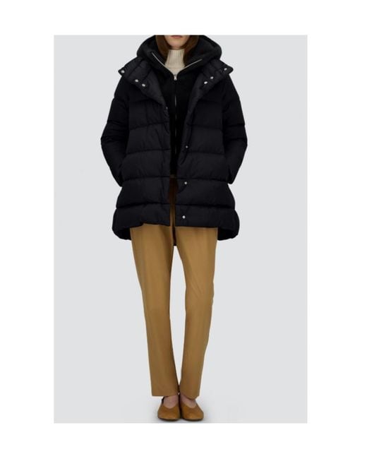 Herno Black A-Shape Jacket