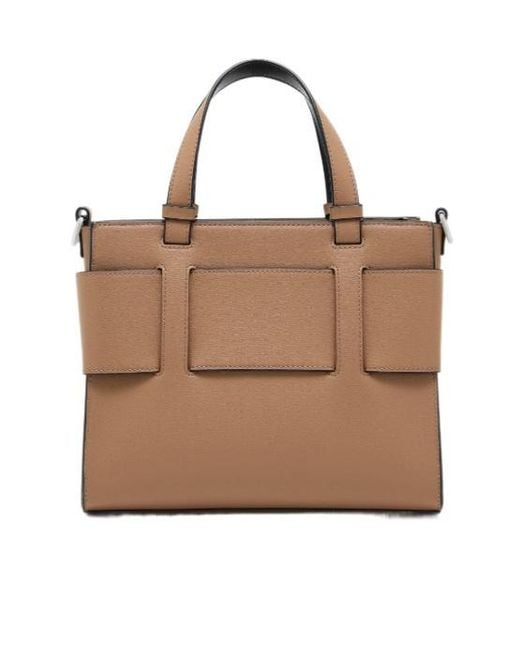 ARMANI EXCHANGE Brown Shopping Bag With Monogram