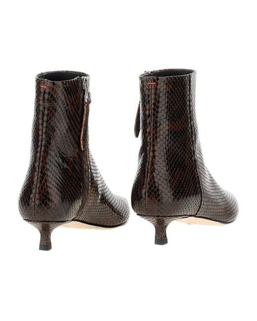 Aeyde Brown Sofie Ankle Boots