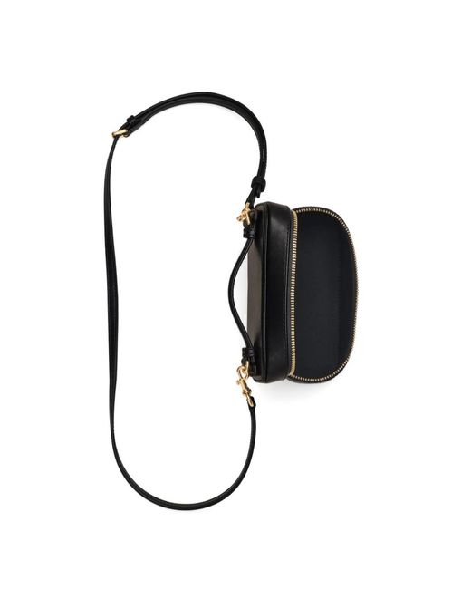 Marc Jacobs Black Scene Logo Lettering Vanity Bag