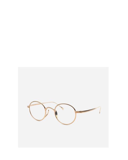 Cazal White Full Frame Plain Mirror for men