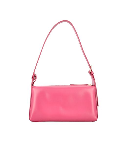 A.P.C. Pink Logo Shoulder Bag
