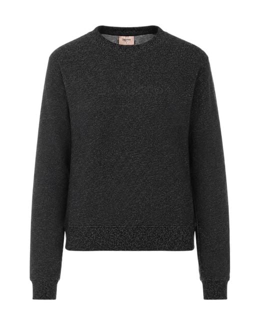 Repetto Black Logo Crewneck Sweatshirt