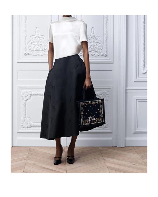 Dior White Blouse With Rear Tie