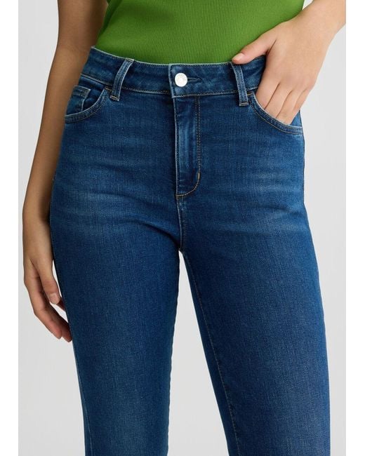 Liu Jo Blue Bell-Bottom Jeans