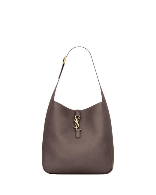 Saint Laurent Brown Le 5 À 7 Supple Large