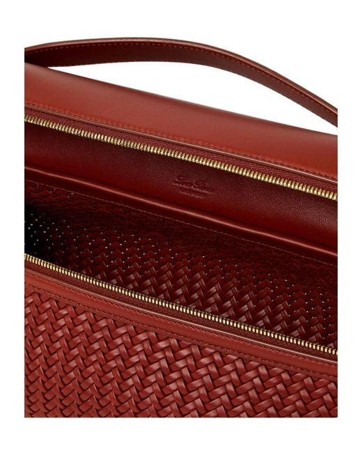 Loro Piana Red Extra Softy Bag L33