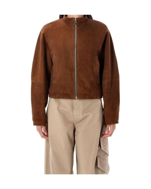 Alaïa Brown Alaïa Round Jacket