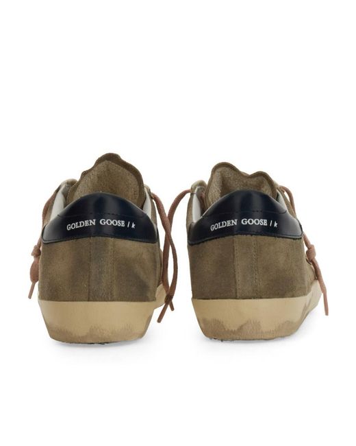 Golden Goose Deluxe Brand Brown Super-Star Suede Sneakers for men