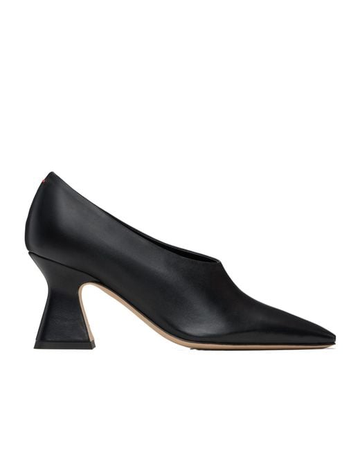 Aeyde Blue Nova Nappa Leather Pumps