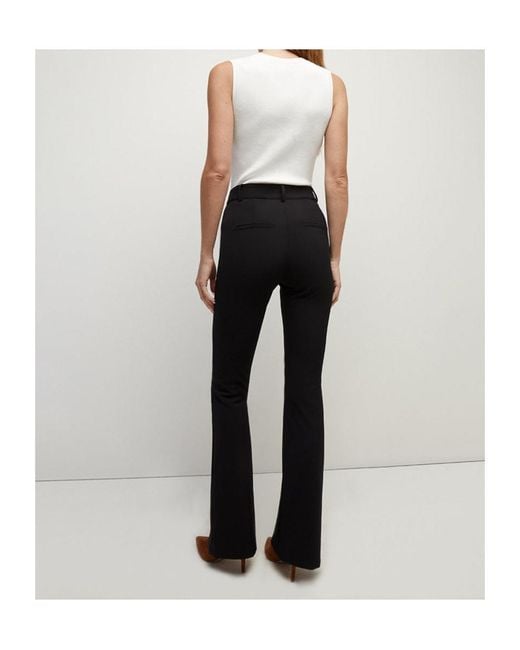 Veronica Beard Black Hibiscus Trousers