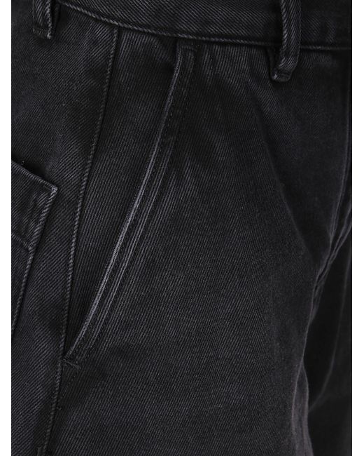 Studio Nicholson Black Chalco Tapered Leg Jeans