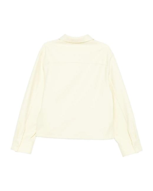 Jil Sander Natural Chest-Pocket Shirt