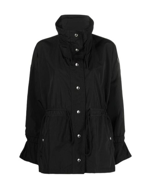 Moncler Black Deel Drawstring-Waist Jacket