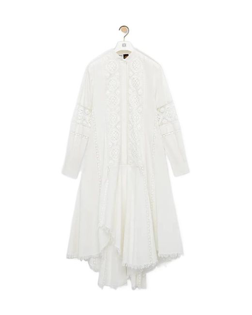 Loewe White Shirt Dress