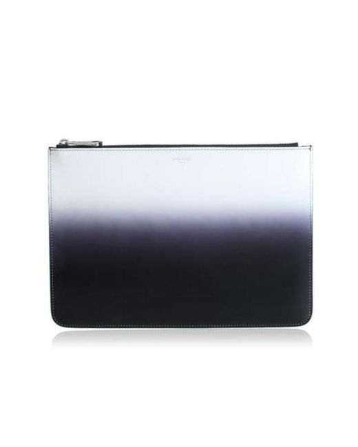 Givenchy Blue Logo Color Matching Clutch for men