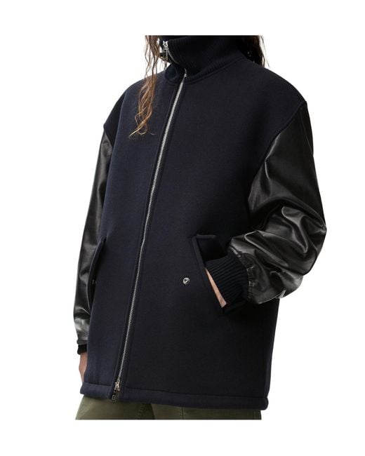 Loewe Blue Hybrid Jacket for men
