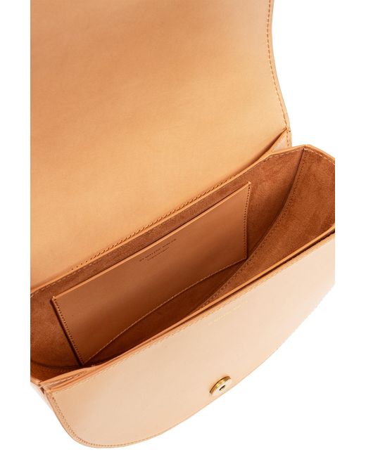 By Malene Birger Natural Cebella Leather Crossbody Bag
