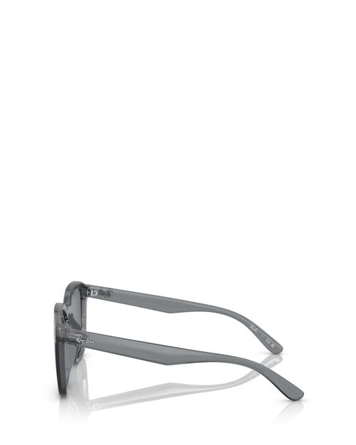 Ray-Ban White Square-Frame Sunglasses for men