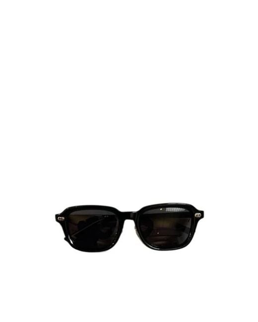 Gucci Black Eyewear Low Nose Bridge Fit Sunglasses for men