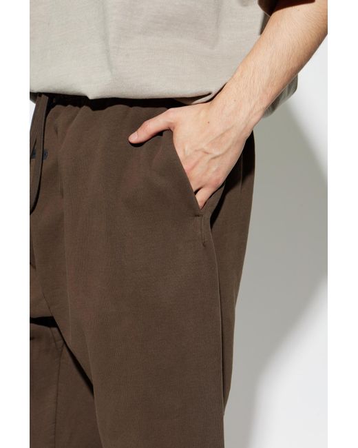 Fear Of God Brown Drawstring Track Pants for men