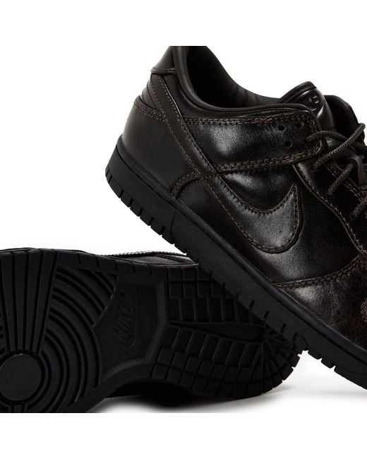 Nike Black Dunk Retro Low-Top Trainers for men