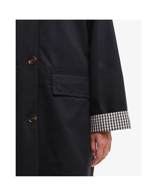 Barbour Blue Front Button Jacket