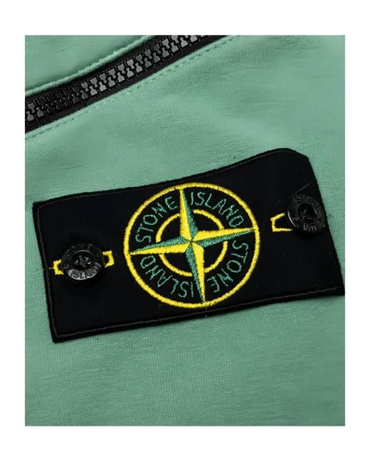 Stone Island Green Compass-Badge Track Pants for men
